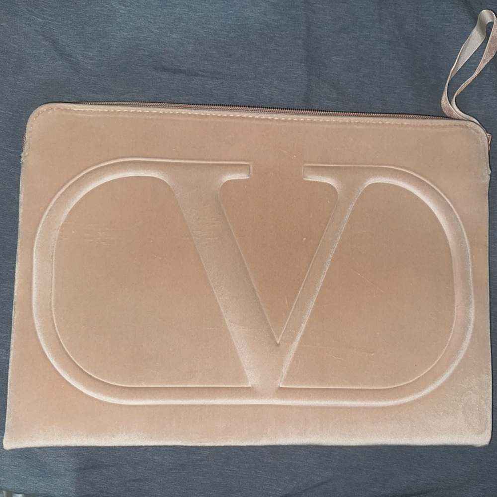 Valentino Beige Laptop Case